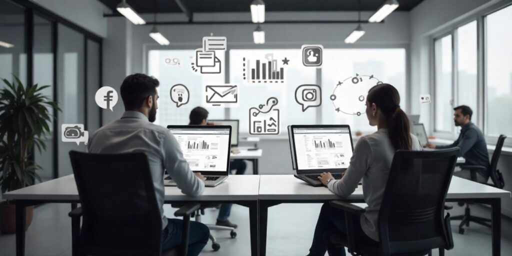 Creative digital solutions including website development, SEO, branding, digital marketing, and mobile app development